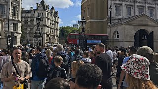 Unbelievable Scenes: The Crazy Crowds at Horse Guards Parade Revealed!