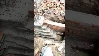 stepped footing ll foundation