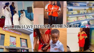 ATTENDING A WEDDING CEREMONY IN MY CHURCH ||PLANNING A SURPRISE BIRTHDAY.