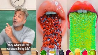 Text To Speech 🌈 ASMR Satisfying Eating 🌈 POVs @MARRK ADAMS || Tiktok Compilations 2023 #25