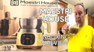 MAESTRI HOUSE MILK FROTHER UNBOXING & REVIEW