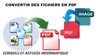 Comment convertir facilement vos fichiers(documents) et photos en PDF