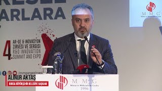 MMG 4. Arge & İnovasyon Zirvesi Selamlama Konuşması: Bursa Büyükşehir Belediye Başkanı Alinur AKTAŞ