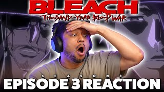 AIZEN! GREATEST ANIME VILLAIN RETURNS! BLEACH THOUSAND YEAR BLOOD WAR SEASON 3 EPISODE 3 REACTION