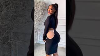 Gorgeous Black Bandage Dress | Latest Fashion Trends #fashion #model #beauty #style #viral #usa