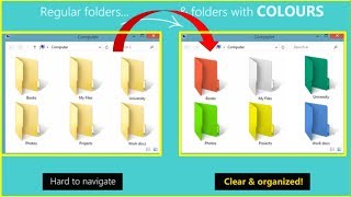 Change Folder Color in Windows | Folder Colour Changer | Hindi