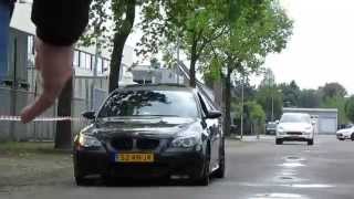 Exotic Car Tour 2014, Loud BMW M5 E60, Tesla Model S