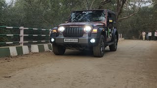 OUR SUNDAYS ARE USUALLY OFF-THE-ROAD😎💪.#mahindrathar #thar4x4india #tharoffroad #tharreels #4wd