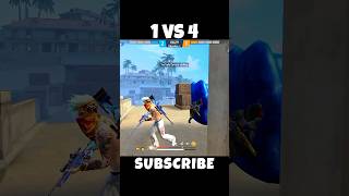 1 vs 4 Clutch 🤯 Destroyed in seconds 🔥 wait for end 🎯#arisudanyt #b2k #ironicff #trending #shorts