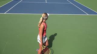 02 29 2020 #2 Lahey (PEPP) Vs. #12  Bolton (UCLA)#1 women's tennis singles