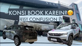 Booked Our New Car ✅| Confused Between Brezza and Grand Vitara