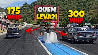 UP TSI VS MERCEDES 300CV, VIRAMOS TEMPORAL!! | TOCAVIDA