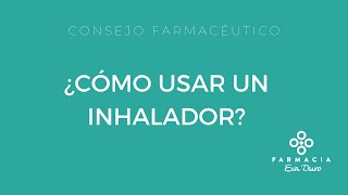 Uso de los inhaladores