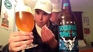 Stone Brewing - Scorpion Bowl IPA Review (2018 New Release)