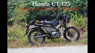 Honda CT 125 Rides in the Thin Air of Thailand!