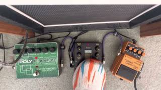 Nirvana Pedals - SansAmp Boss DS-2 Turbo Poly Chorus comparison with Fender Stratocaster