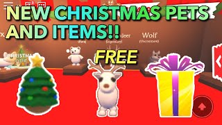 How To Get FREE Christmas Pets And Eggs In Adopt Me/New Update (Roblox)