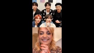 Bebe Rexha & TXT Instagram Live