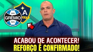 CONTRATAÇÃO MILIONÁRIA ACONTECE NO GRÊMIO! POR ESSA NINGUÉM ESPERAVA! NOTICIAS DO GRÊMIO HOJE!