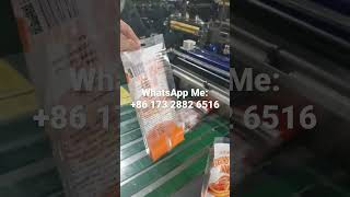 Plastic Snack Bag food packaging bag machine running for Africa Latin America