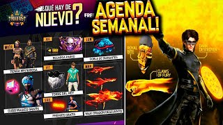 NUEVA AGENDA SEMANAL CUBO MÁGICO GRATIS y  DESCUENTO M4 EVOUTIVA Free Fire