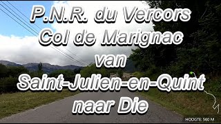 P.N.R. du Vercors Col de Marignac van Saint-Julien-en-Quint naar Die Honda CRF 1000 ATAS