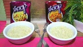 Shoop SAUCY Instant Noodles HOT&SPICY And SWEET THAI CHILLI Review&taste Testing | Good but Bad!