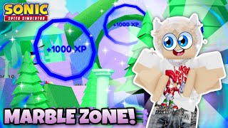 🔥 What if Marble Zone was in Sonic Speed Simulator?! 🍬 - Roblox