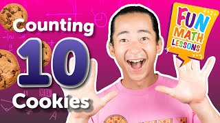 Counting 1-10 | Munchable Maths | First Grade Learning | Made by Red Cat Reading