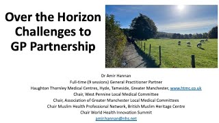 Over the horizons challenges to GP partnership