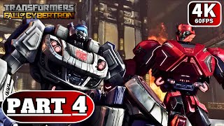 TRANSFORMERS: Fall Of Cybertron - Part 4 Walkthrough Gameplay (4K)