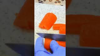 Cutting Carrots into Cubes 🥕🔪#shortsvideo  #shortsyoutube