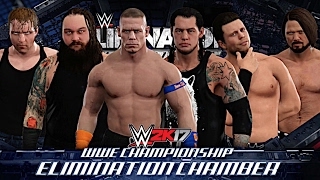 Elimination Chamber 2017: WWE 2k17 Simulated