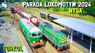 Parada Lokomotyw w Nysie 2024: klasyki kolei z powietrza ! // The Locomotive Parade 2024 in Nysa