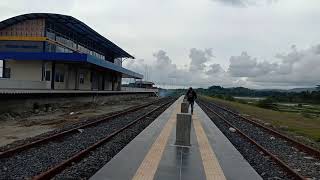 INDAHNYA PANORAMA ALAM DI SEKITAR STASIUN KERETA API - Stasiun Takkalasi Kab. Barru