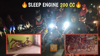 !!!BEBEK 200CC SLEEP ENGINE!!! KSS PRIVATER VS 96CONCEPT