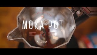 ไปทำกาเเฟหม้อต้มกันเถอะ !!! moka pot at Koh Kret