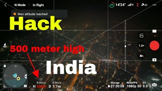 Dji Mini 3 Pro 500m altitude hack in india | Proof video | 2023 @bhagwatichandola1503