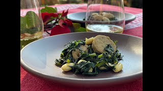 Ensalada de kale con salchicha - Cocina con Conexión - Sonia Ortiz y Juan Farré - como cultivar kale