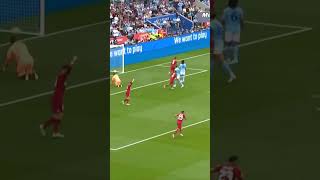 هدف الليفر الاول ضد مان سيتي بصناعة محمد صلاح كاس درع الاتحاد #shorts