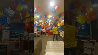 Early bird #tutorial #dance #jollibee #balloon #jollibee #partygames #partykids