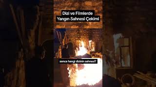 Yangın sahneleri kamera arkası-2