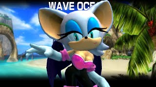 SONIC THE HEDGEHOG (2006) ~ PART 402: Rouge in Blaze's Wave Ocean