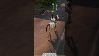 A leap into nowhere 🧗🏻‍♂️🐎 #sims4 #thesims #sims #thesims4 #симс4 #симс #shorts #viral