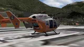 Tritolo41 BK 117 Trasferimento Ospedaliero (X Plane 9.50)