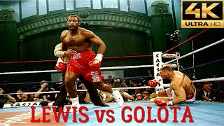 Lennox Lewis (UK) vs Andrew Golota (Poland) | KNOCKOUT Fight | 4K Ultra HD