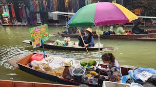 Thailand Flowing Market / chợ nổi của Thái Lan