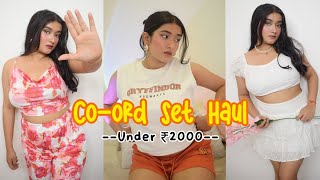 Amazon Summer Co-ord Sets under ₹2000 Haul | Coordinate Sets from Amazon