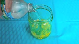 How to Make a Glow Stick Glitter Globe