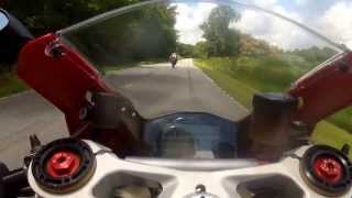 DUCATI 1199 PANIGALE S vs DUCATI 1199 Base ABS~ How to Demo Ride